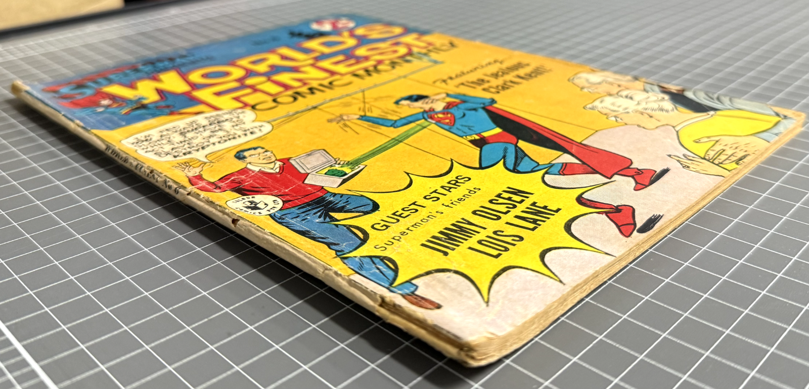 SUPERMAN PRESENTS WORLD'S FINEST #6 COLOUR COMICS AUSTRALIAN DC PRE-DECIMAL 1965