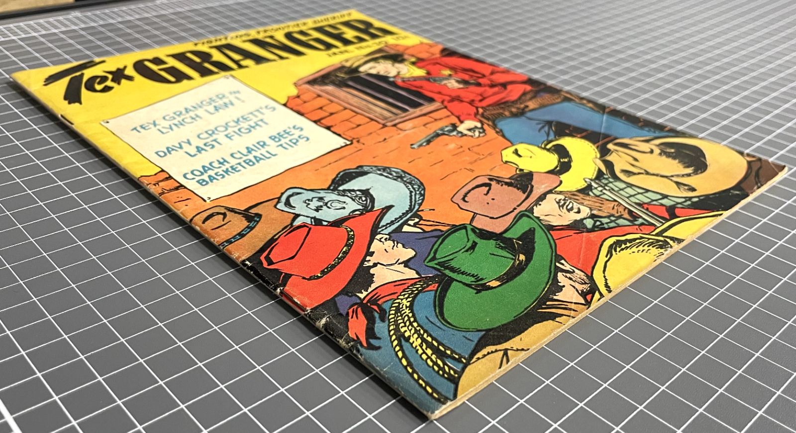TEX GRANGER ADVENTURE MAGAZINE #20 VINTAGE WESTERN COMIC 1949