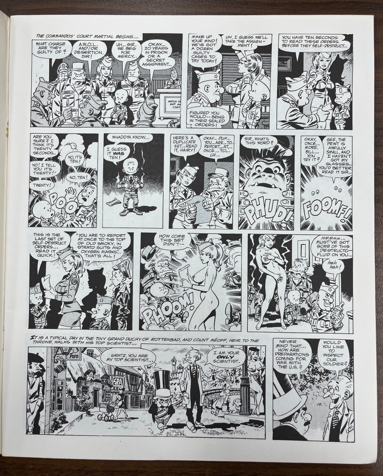 SALLY FORTH #3 BY WALLACE WOOD 1978, 1ST EDITION