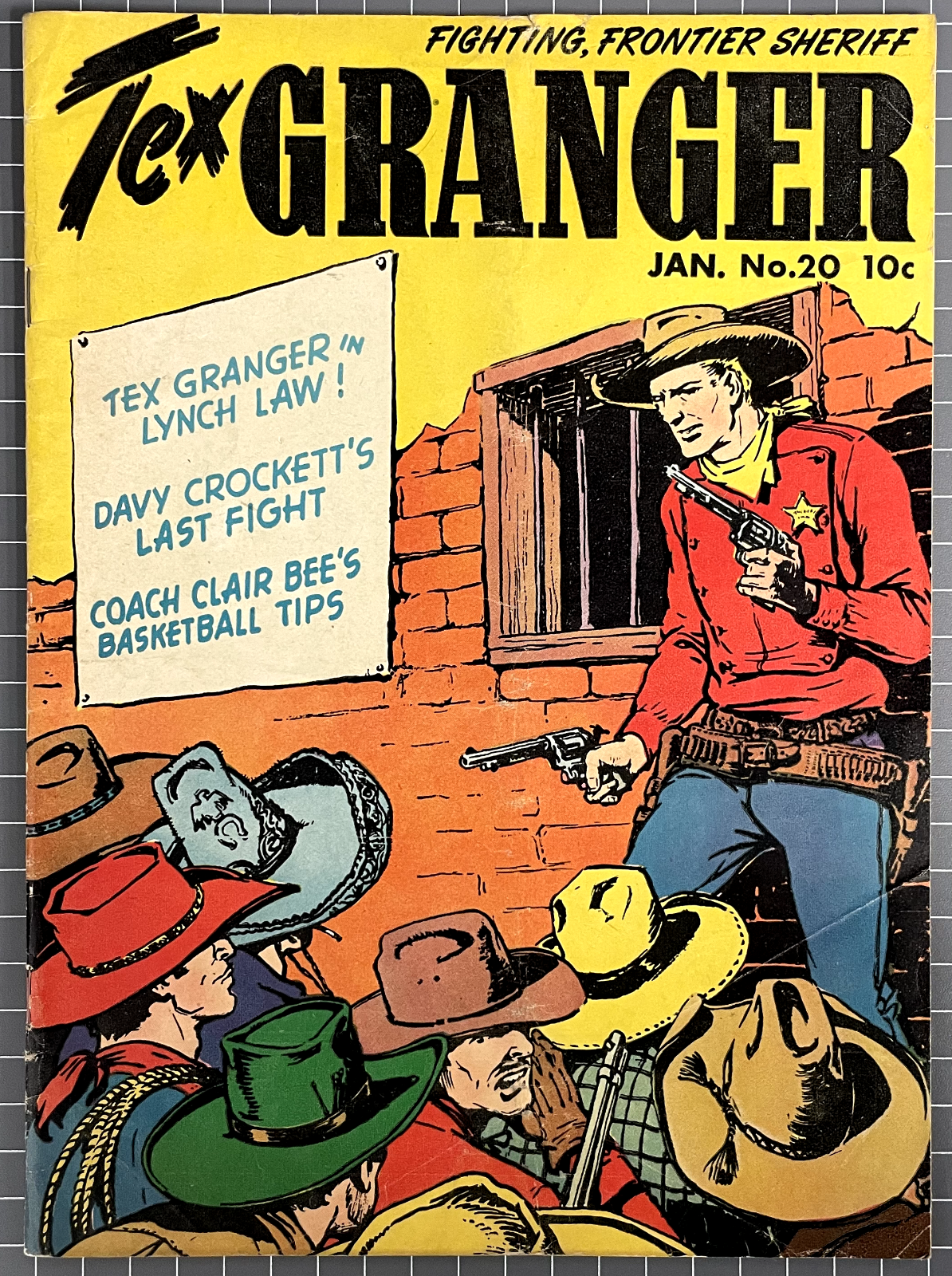 TEX GRANGER ADVENTURE MAGAZINE #20 VINTAGE WESTERN COMIC 1949