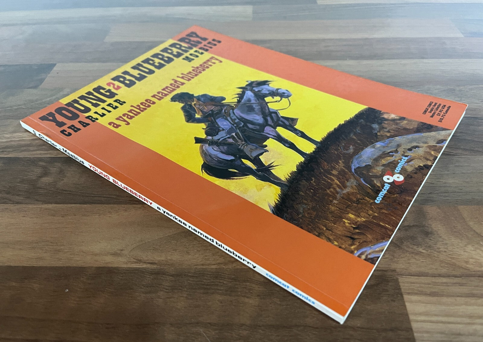 YOUNG BLUEBERRY VOL. 1-3,  SECRET,  YANKEE, BLUE COATS BY CHARLIER & MOEBIUS 1ST