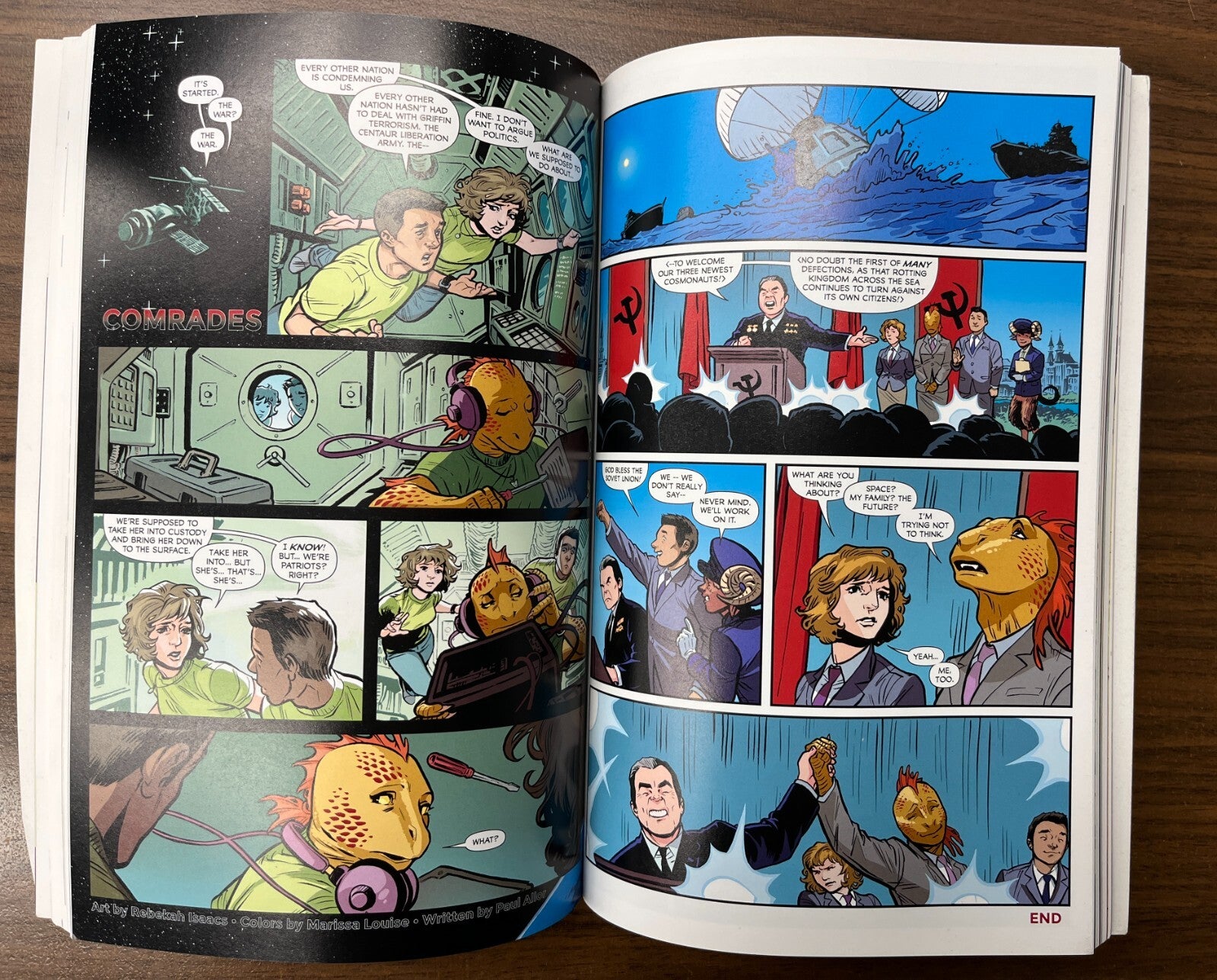 Past the Last Mountain #1 of 4 by Paul Allor, Artist Louie Joyce (Graphic Novel)