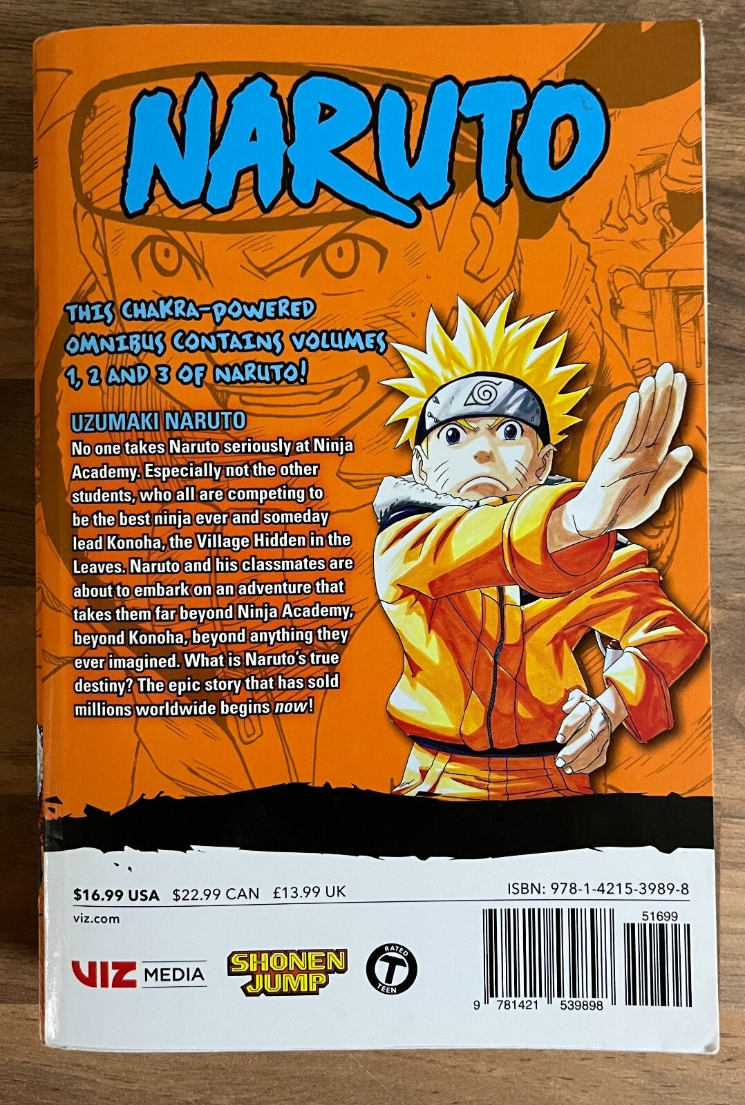 Naruto (3-in-1 Edition), Volumes 1, 2 & 3 Omnibus by Masashi Kishimoto...