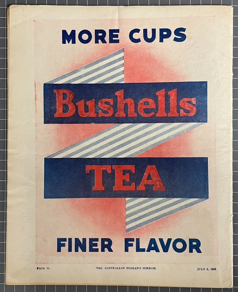 THE AUSTRALIAN WOMAN'S MIRROR VOL. 29 #33 INCLUDES THE PHANTOM COMIC 1953
