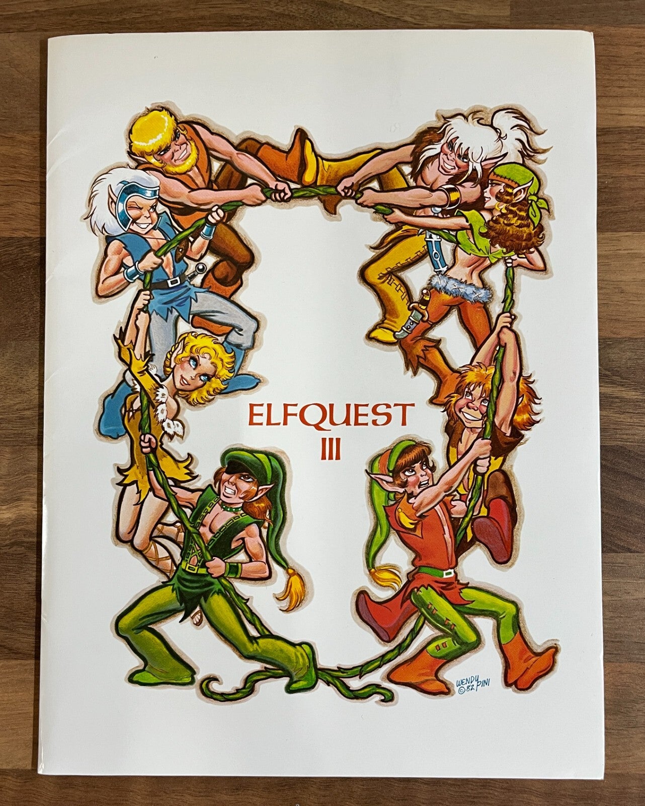 ELFQUEST III PORTFOLIO GALLERY 12 PRINTS BY WENDY PINI
