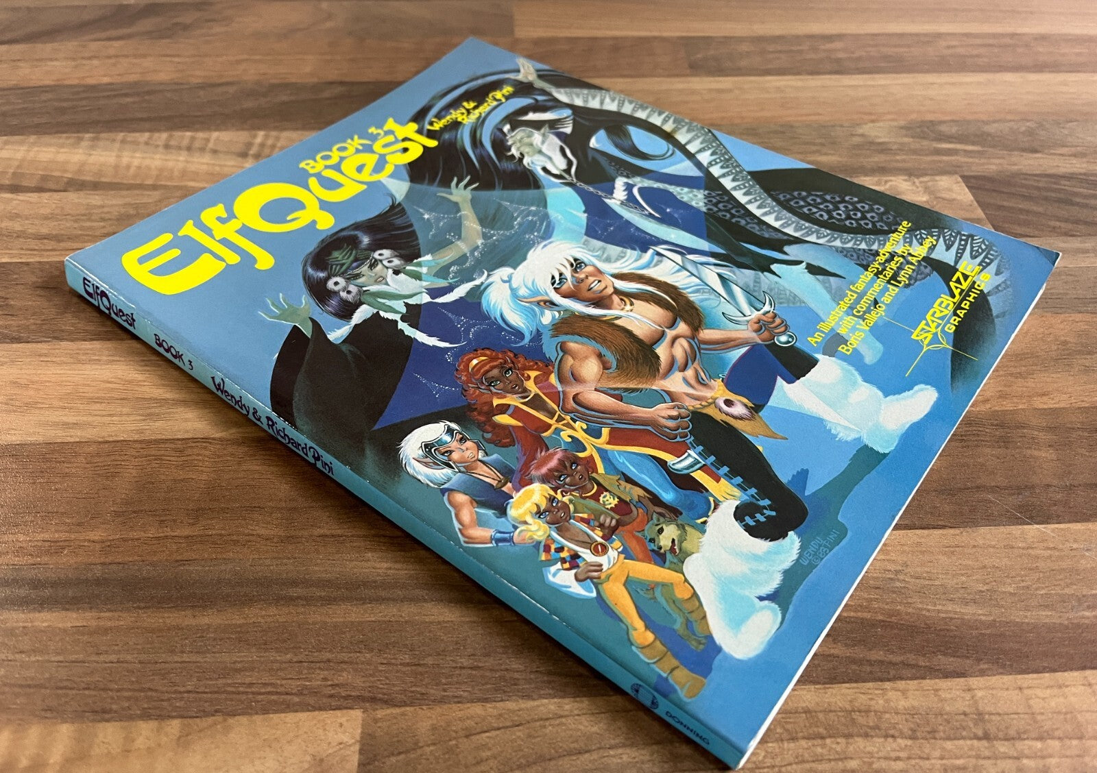 ElfQuest Book 1 2 3 4 Graphic Novels - Wendy & Richard Pini (Starblaze Editions)