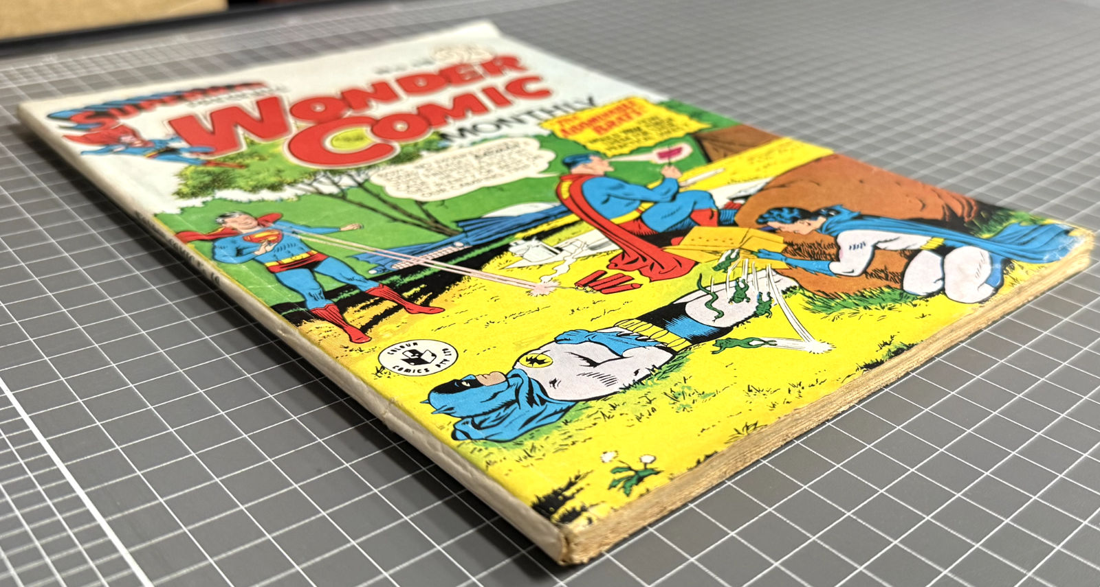 SUPERMAN PRESENTS WONDER COMIC #19 COLOUR COMICS AUSTRALIAN DC PRE-DECIMAL 1966