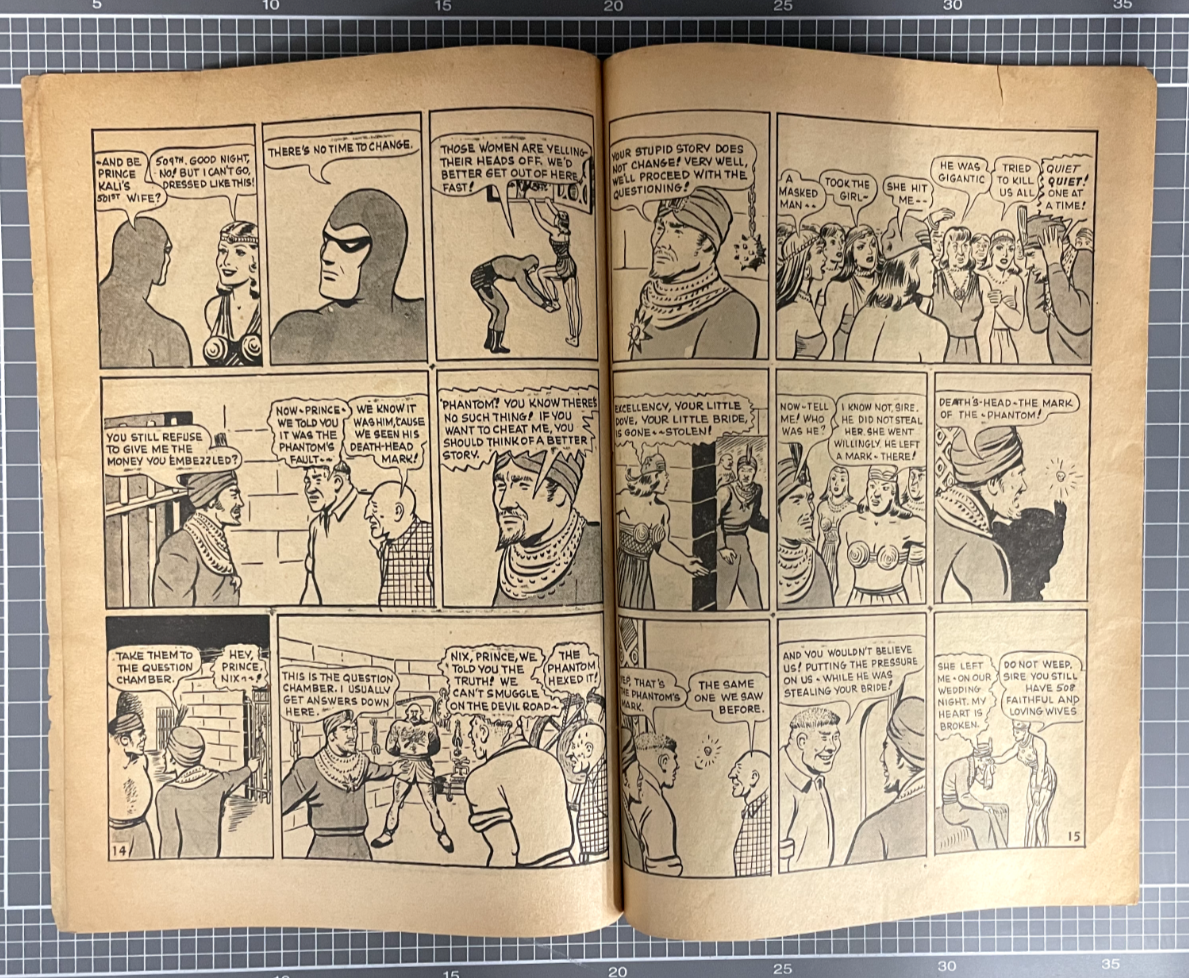 THE PHANTOM #72 FREW PUBLICATIONS *SCARCE* AUSTRALIAN COMIC 1954