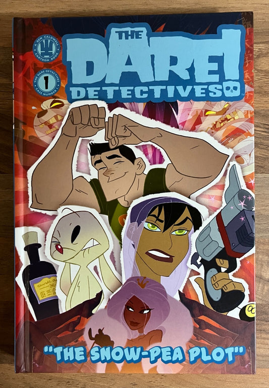 The Dare! Detectives Volume 1: the Snow Pea Plot by Ben Caldwell Hardcover