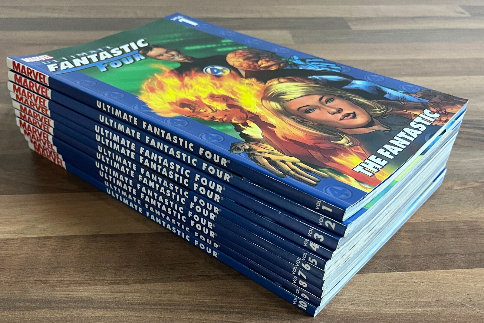 ULTIMATE FANTASTIC FOUR VOL. 1-10 MARVEL GRAPHIC NOVEL TPB 1ST ED./1ST PRINT