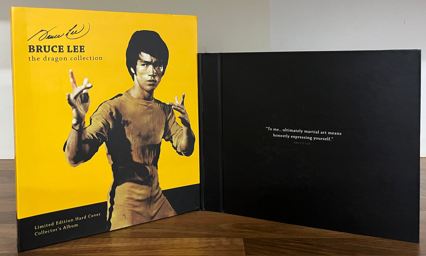 BRUCE LEE: THE DRAGON COLLECTION LIMITED EDITION BOX SET COLLECTOR'S ALBUM DVDs