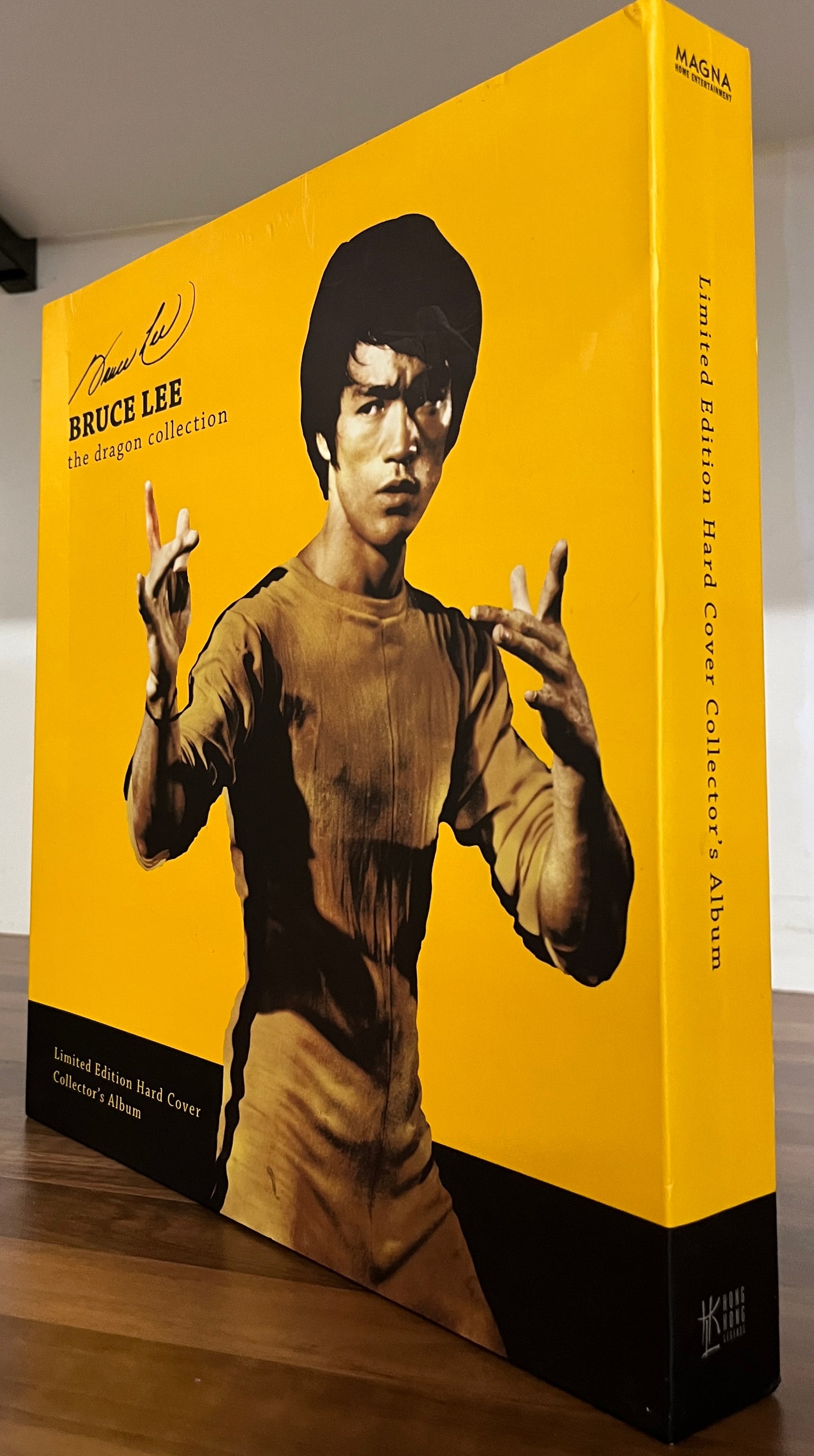 BRUCE LEE: THE DRAGON COLLECTION LIMITED EDITION BOX SET COLLECTOR'S ALBUM DVDs