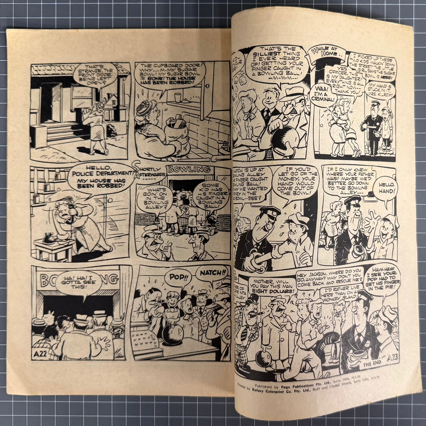JANE #35 (PAGE PUBLICATIONS) AUSTRALIAN PRE-DECIMAL COMIC 1967