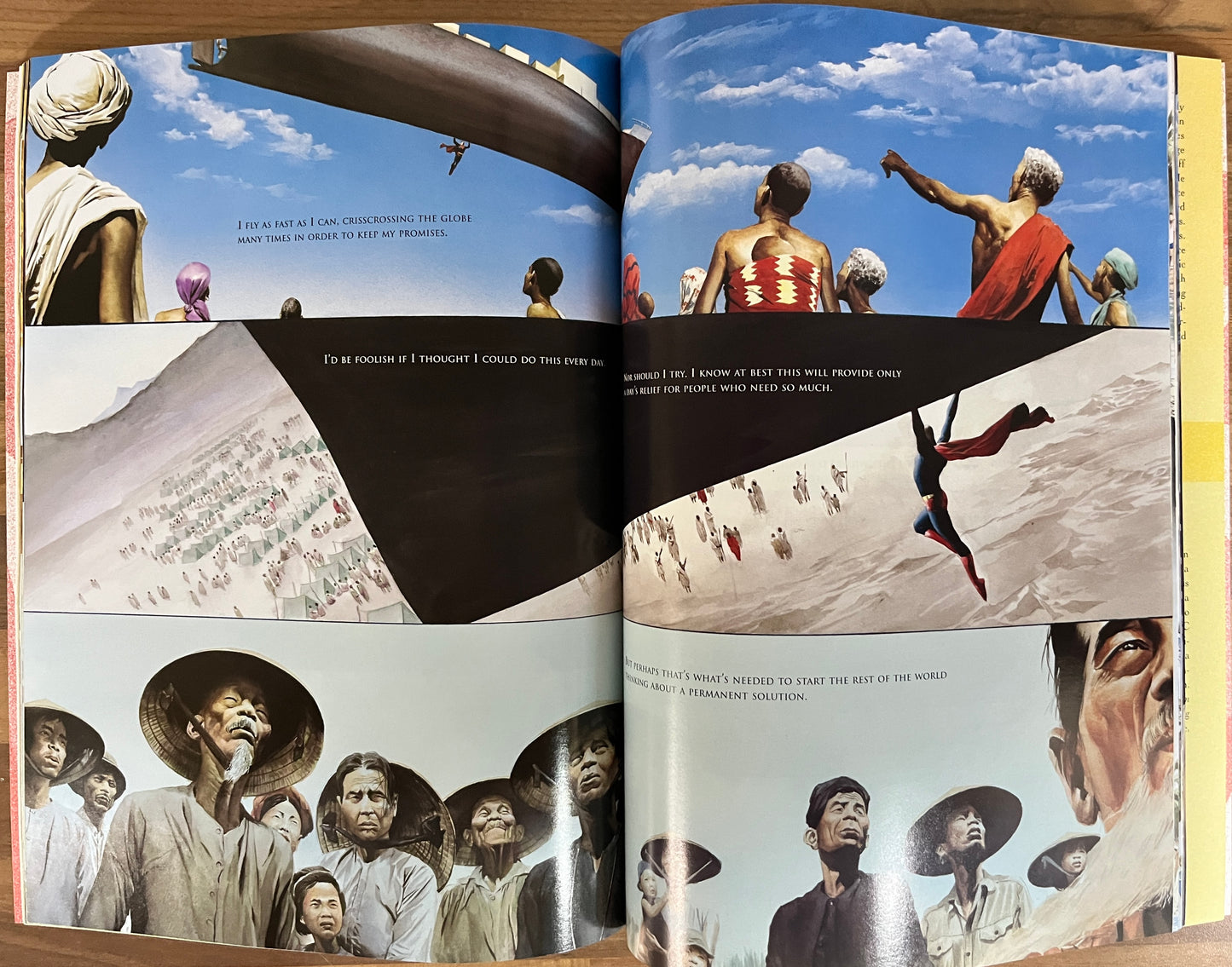 Superman: Peace on Earth Comic Book, Treasury Edition - Alex Ross, January 1999, DC Comics