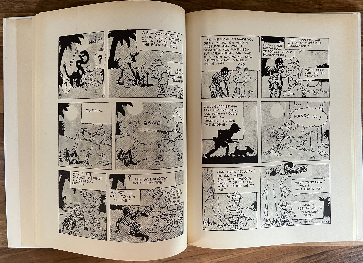 Adventures of Tintin: Tintin in the Congo - Herge Hardcover, Casterman, 2002 *SCARCE*