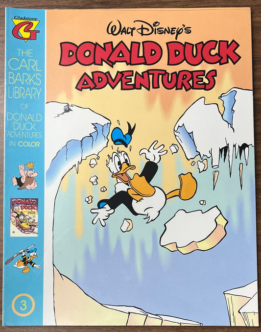 The Carl Barks Library of Donald Duck Adventures in Color No. 3  + Trading Card Brand New