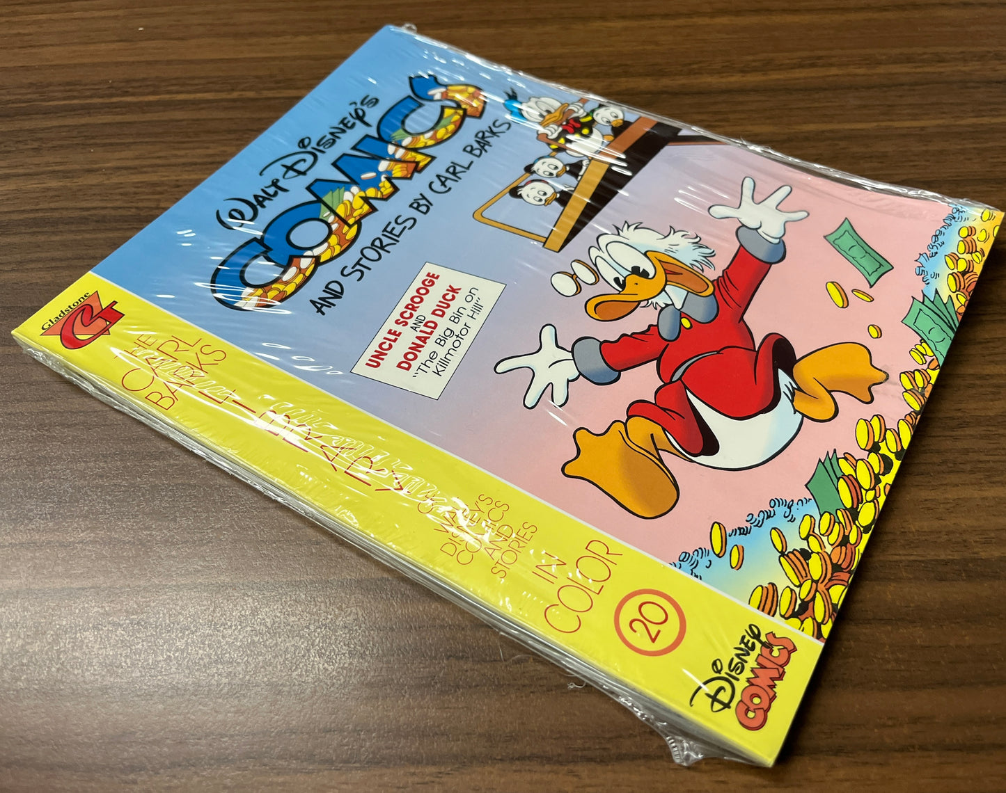The Carl Barks Library of Walt Disney's Comics and Stories in Color #20 + Trading Card 1993