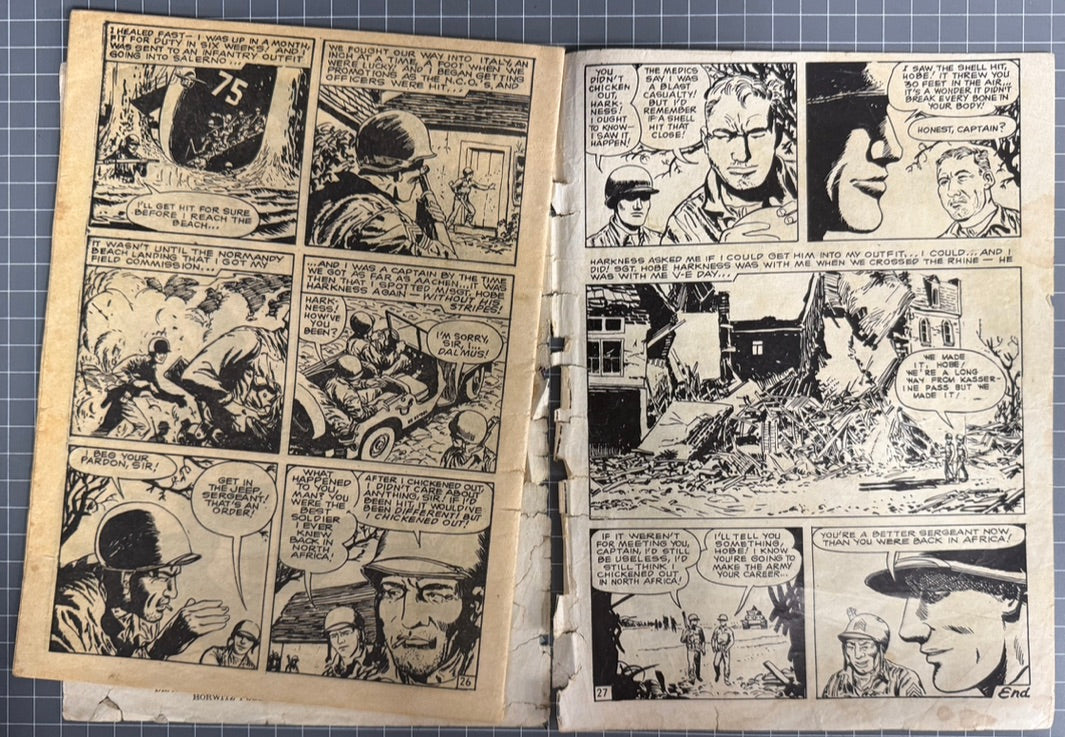 ATTACK #15 (HORWITZ PUBLICATIONS) AUSTRALIAN PRE-DECIMAL COMIC 1960s