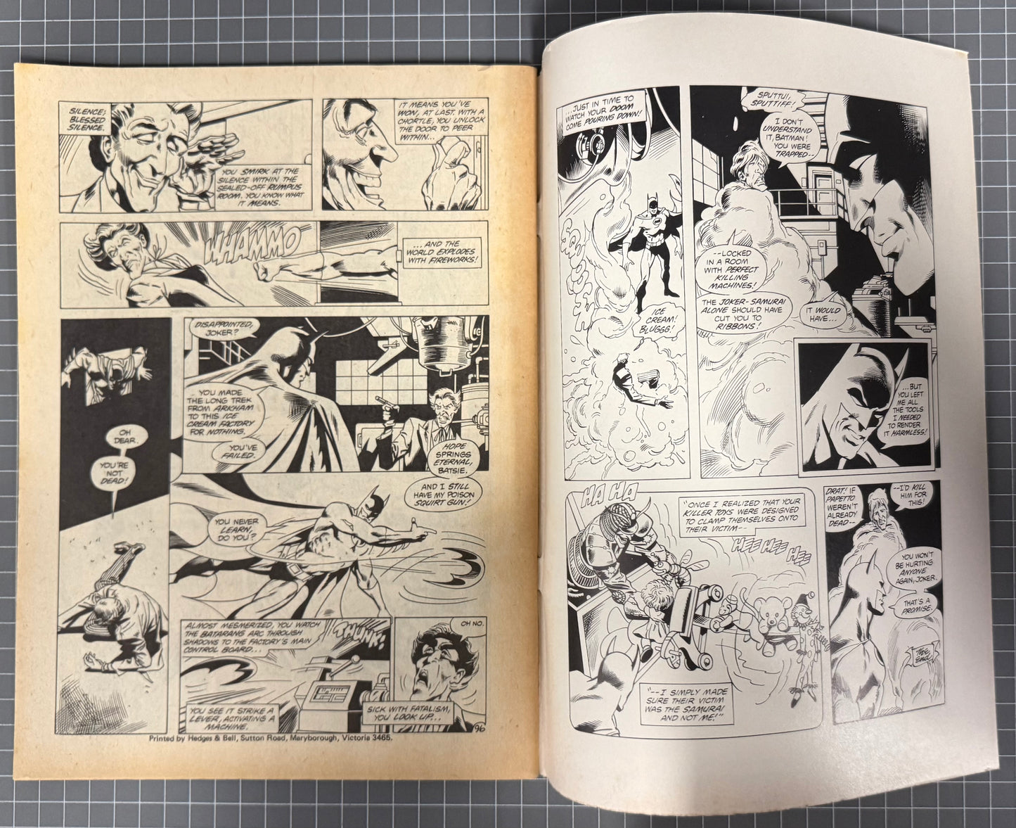 🔑 THE SIGN OF THE JOKER (MURRAY PUBLISHERS) AUSTRALIAN 96 PAGES COMIC 1982