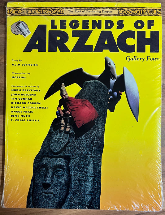 Legends of Arzach Gallery Four: The Rock of Everlasting Despair - R.J.M. Lofficier & Moebius (8 Prints)