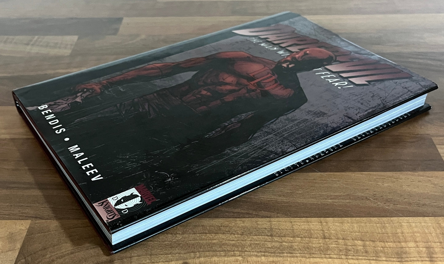 DAREDEVIL: The Man Without Fear Volumes 1 & 2, Bendis, Smith, 1st Print HC/DJ