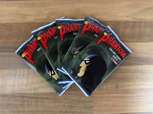 5 x THE PHANTOM GALLERY TRADING CARDS SERIES 2 Frew Sealed Packs *FREE POSTAGE*