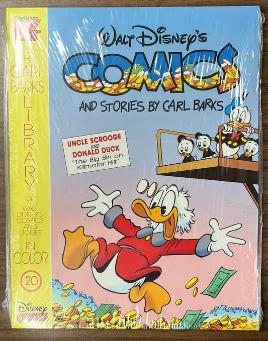 The Carl Barks Library of Walt Disney's Comics and Stories in Color #20 + Trading Card 1993