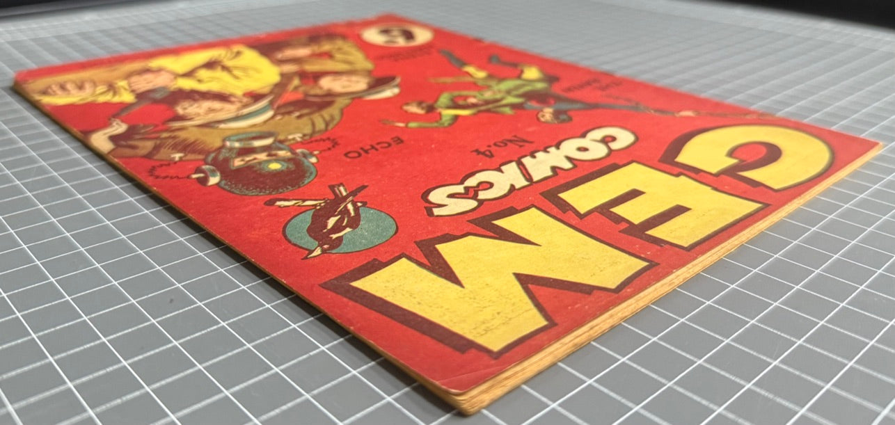 GEM COMICS #4 (FRANK JOHNSON) AUSTRALIAN PRE-DECIMAL COMIC 1947