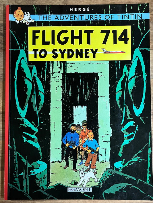 ADVENTURES OF TINTIN: FLIGHT 714 TO SYDNEY - HERGE, EGMONT PUBS, 2002