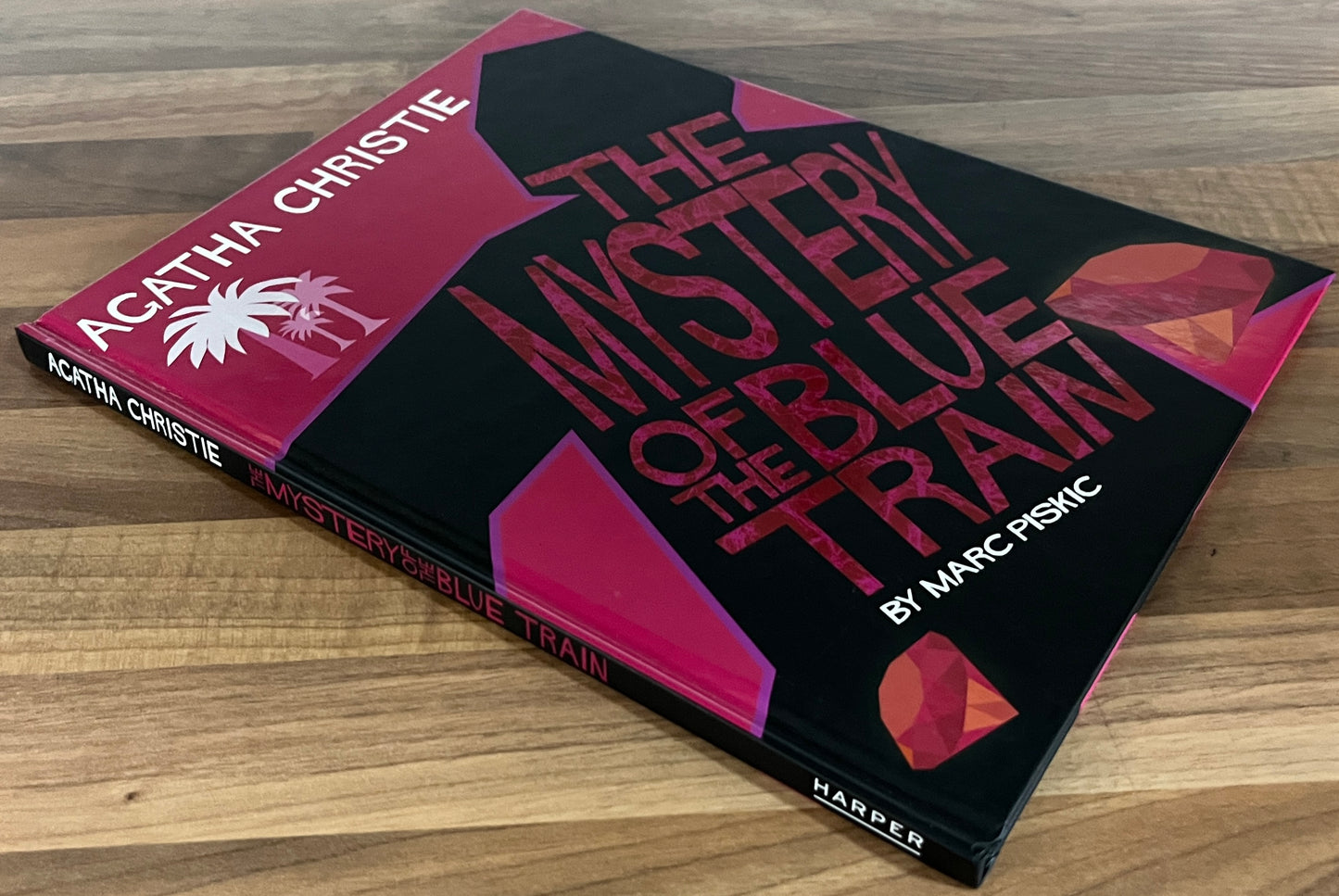 Agatha Christie: The Mystery of the Blue Train, Graphic Novel Adapted by Marc Piskic