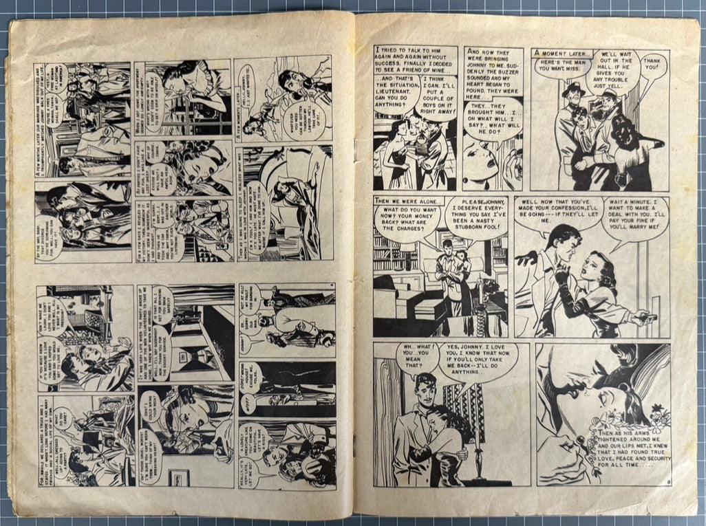 ROMANTIC LOVE #9 (MALIAN PRESS) AUSTRALIAN PRE-DECIMAL COMIC 1955