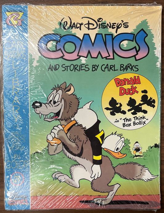 The Carl Barks Library of Walt Disney's Comics and Stories in Color #21 + Trading Card 1994