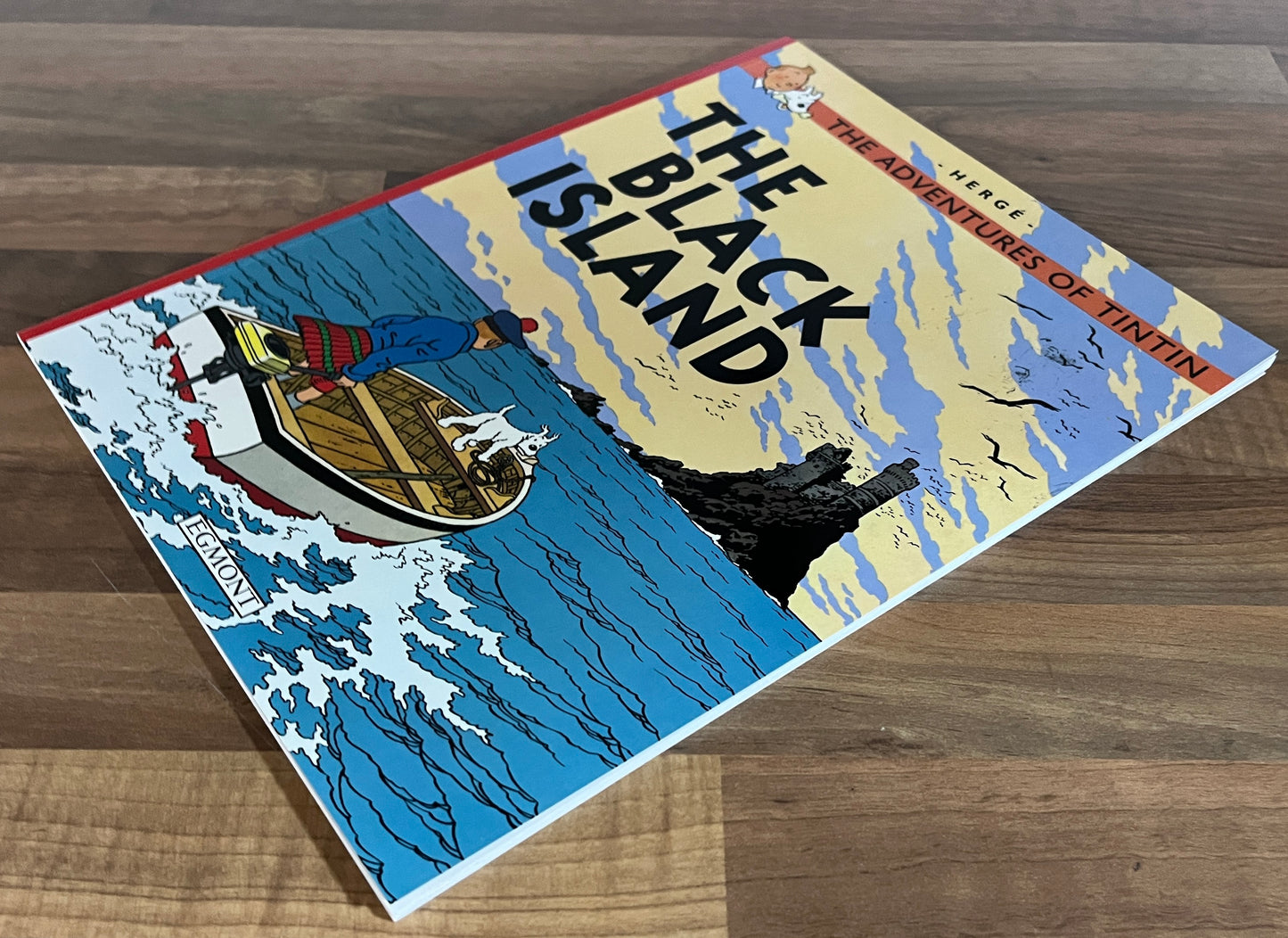 Adventures of Tintin: The Black Island by Herge (Egmont, Edition 2012)
