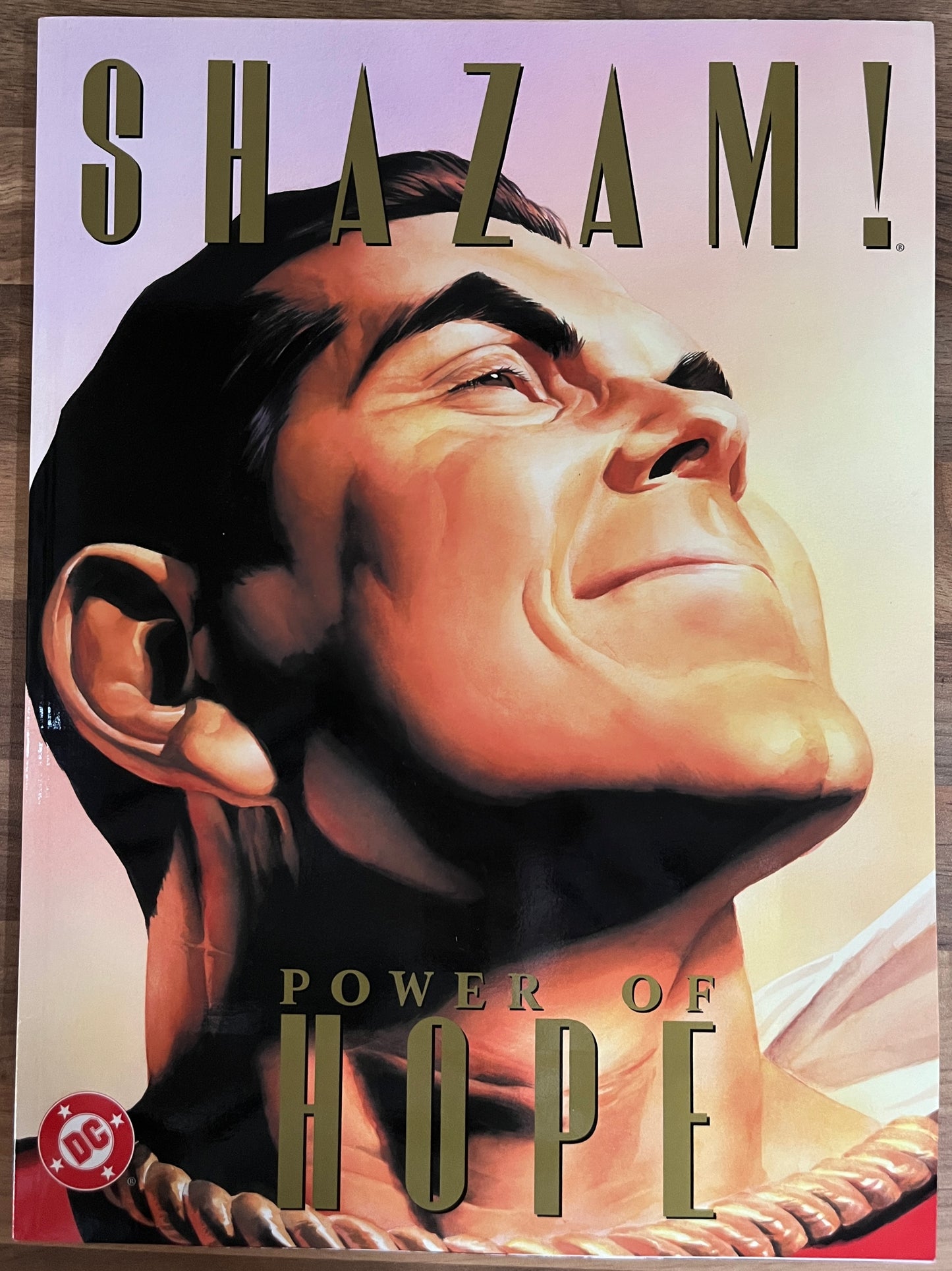 Shazam! Power of Hope Treasury Edition Comic Book-  Paul Dini, Alex Ross, 2000 DC