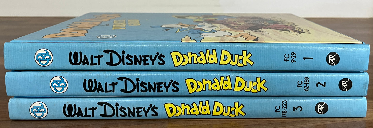 Carl Barks Library of Walt Disney's Donald Duck and the Mummy's Ring 3 Vol. HC Box Set