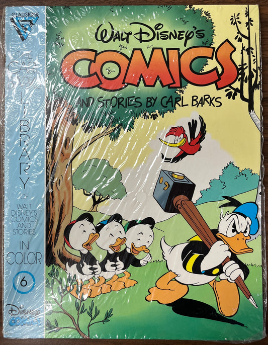 The Carl Barks Library of Walt Disney's Comics and Stories in Color #6 + Trading Card NEW