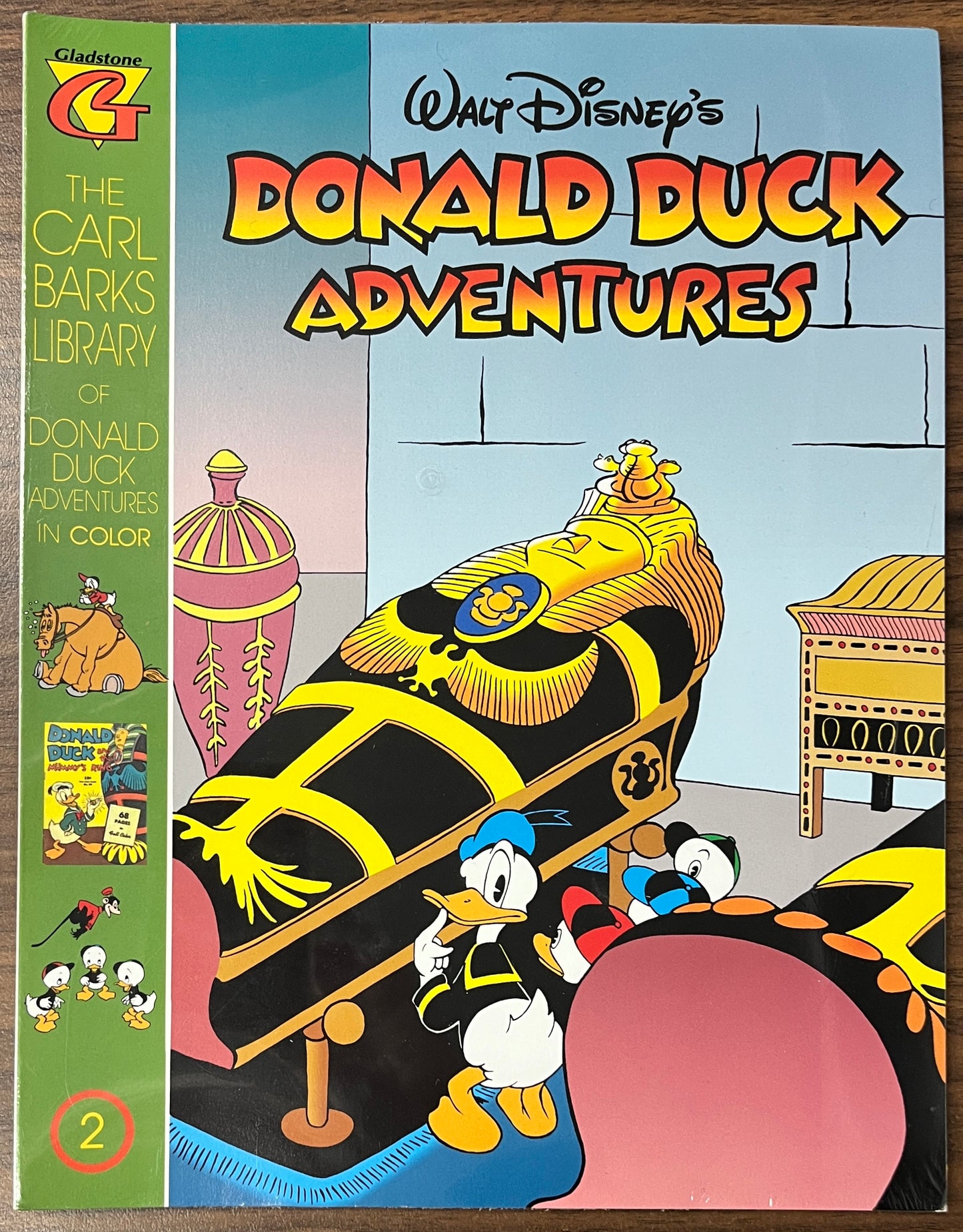 The Carl Barks Library of Donald Duck Adventures in Color No. 2 + Trading Card Brand New