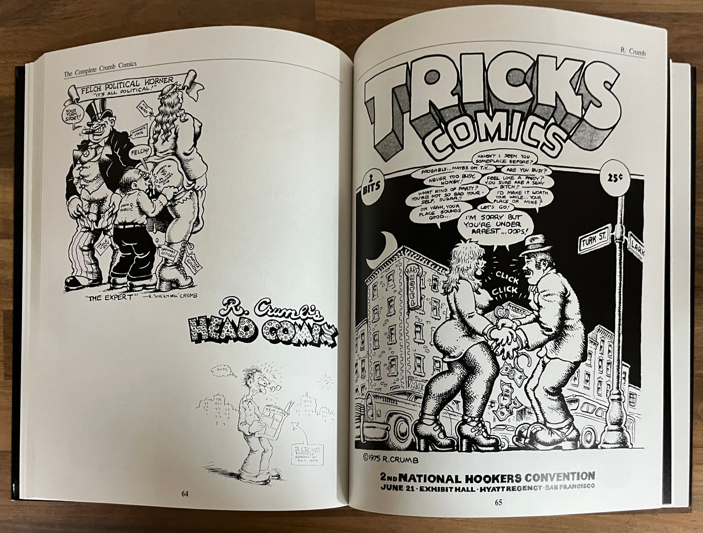 The Complete Crumb Comics #10: Crumb Advocates Violent Overthrow Comic Book