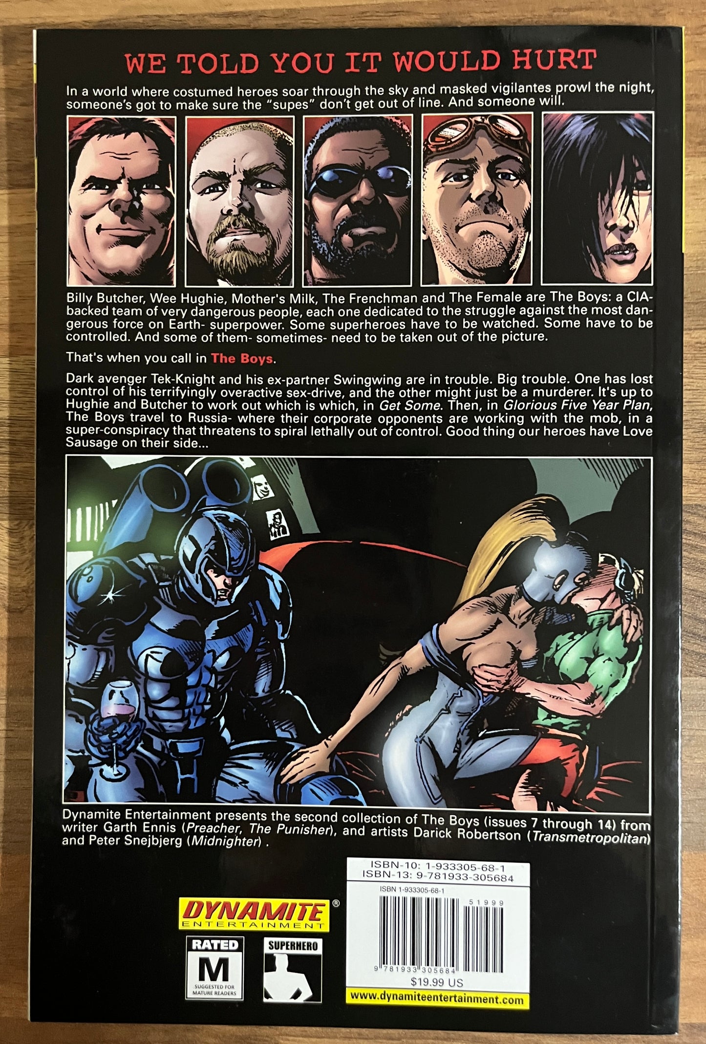 The Boys Volume Two GET SOME by Garth Ennis & Darick Robertson