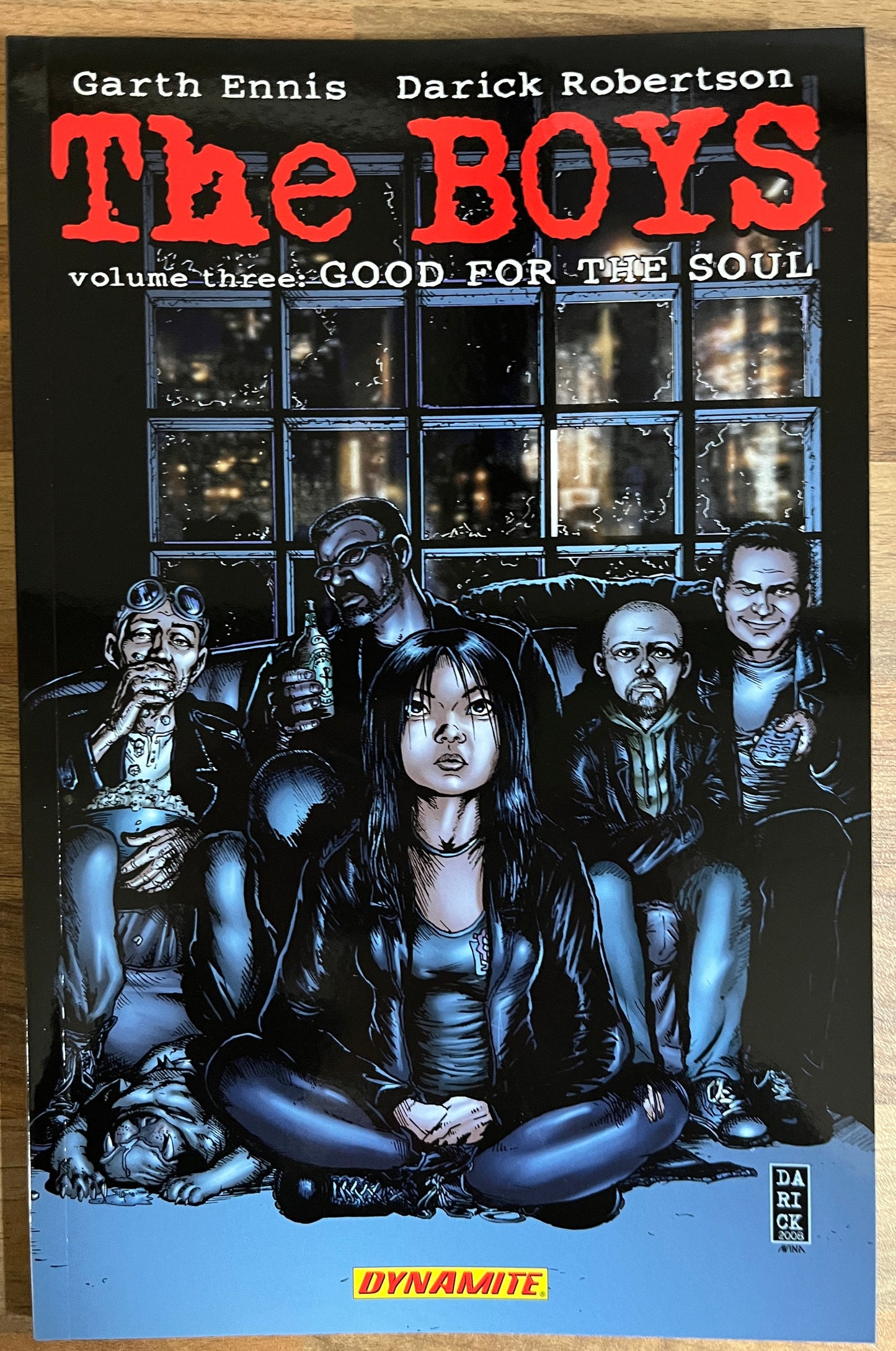 The Boys: Volume Three GOOD FOR THE SOUL by Garth Ennis & Darick Robertson