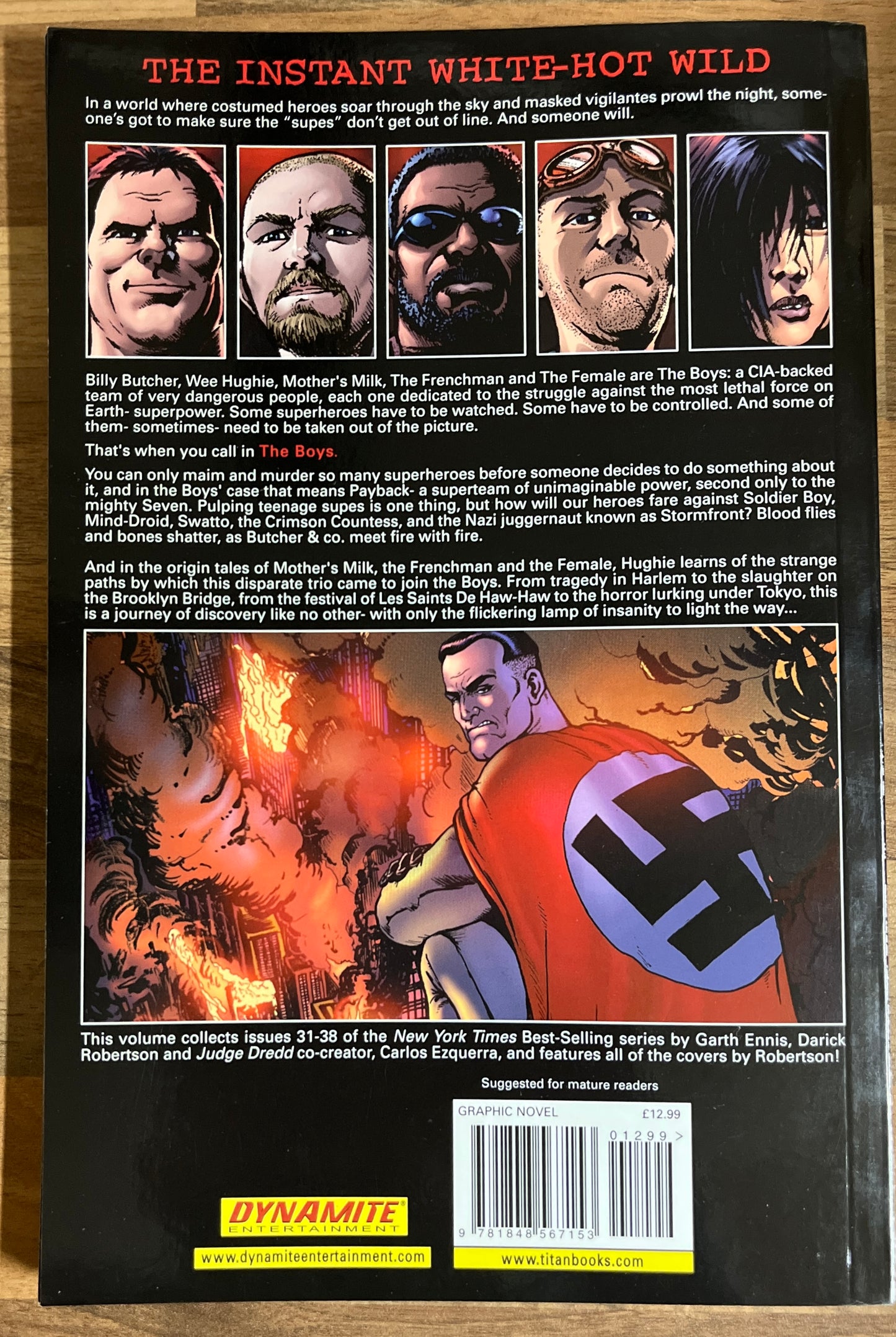The Boys: Volume Six: THE SELF-PRESERVATION SOCIETY by Garth Ennis & Dustin Nguyen