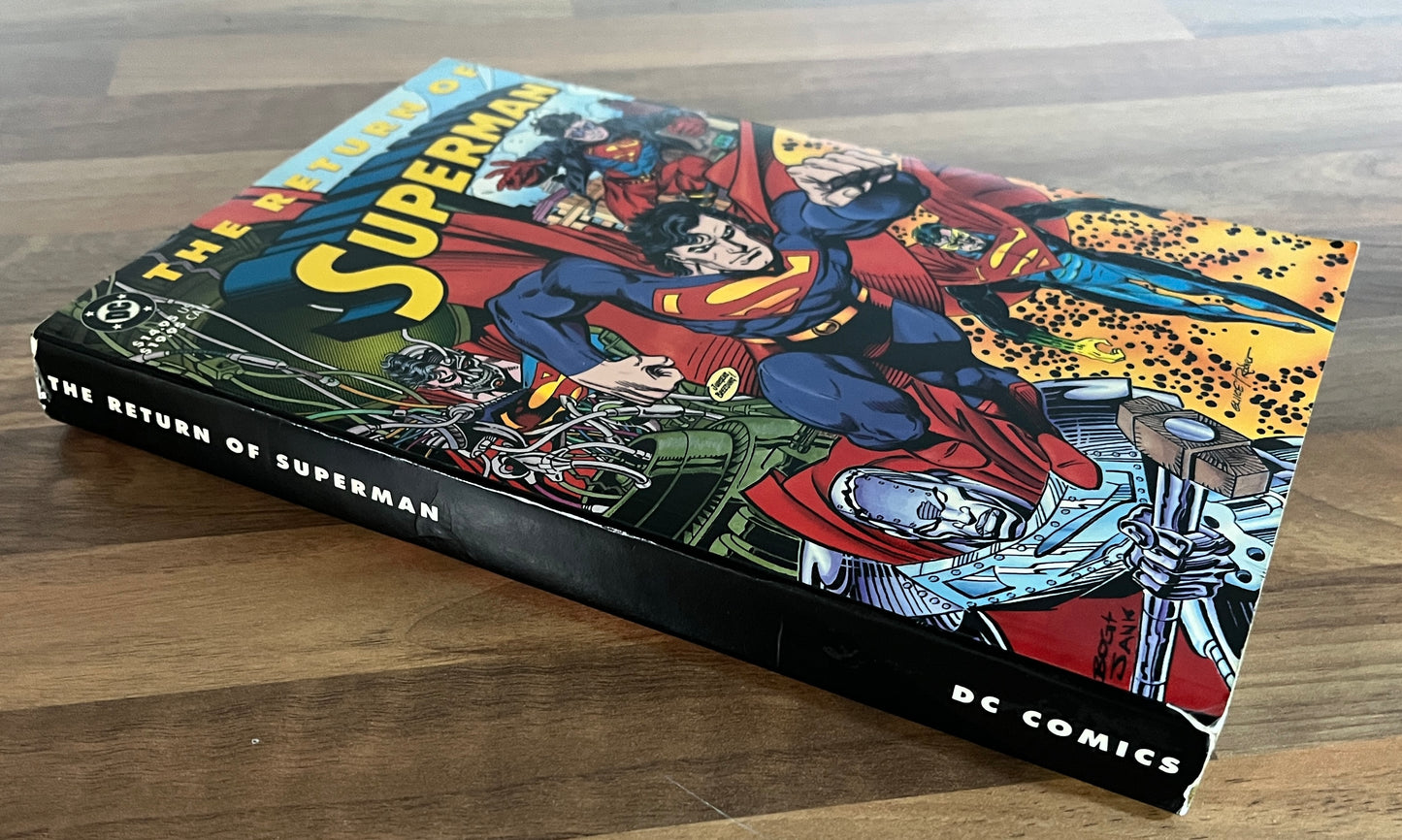 Superman: The Return of Superman Comic Book TPB - Dan Jurgens, L. Simonson et al 1993