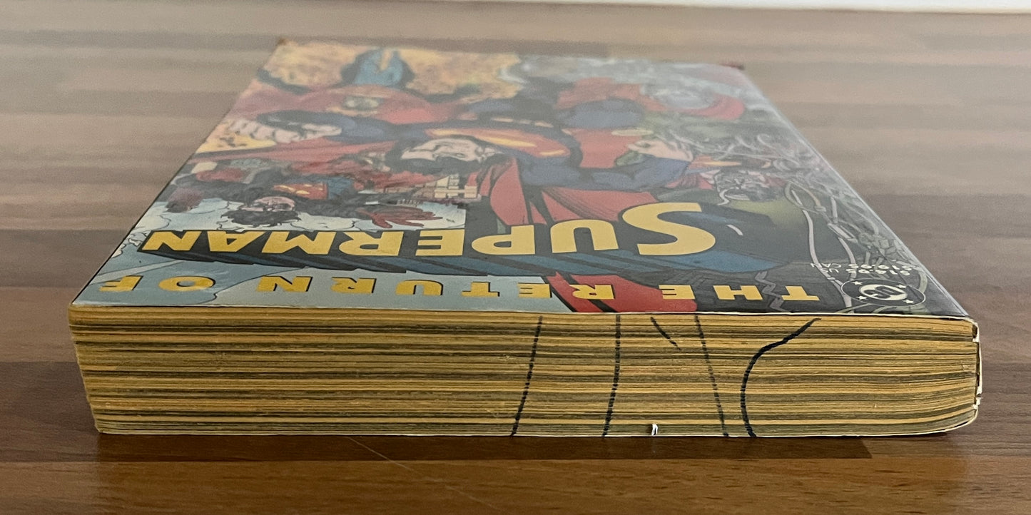 Superman: The Return of Superman Comic Book TPB - Dan Jurgens, L. Simonson et al 1993