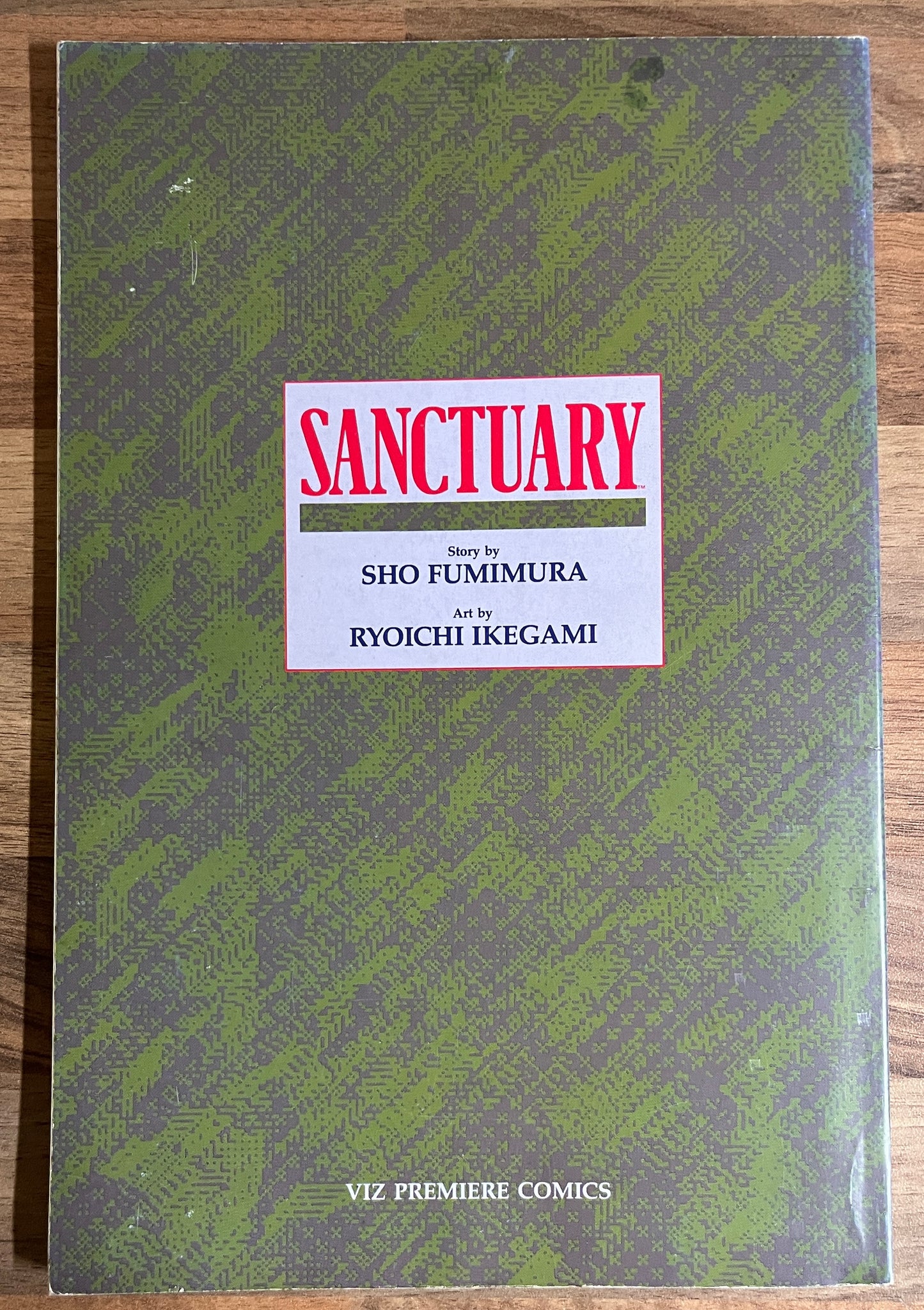 Sanctuary #1 Comic Book - Sho Fumimura & Ryoichi Ikegami 1992, Original 1st English Edition