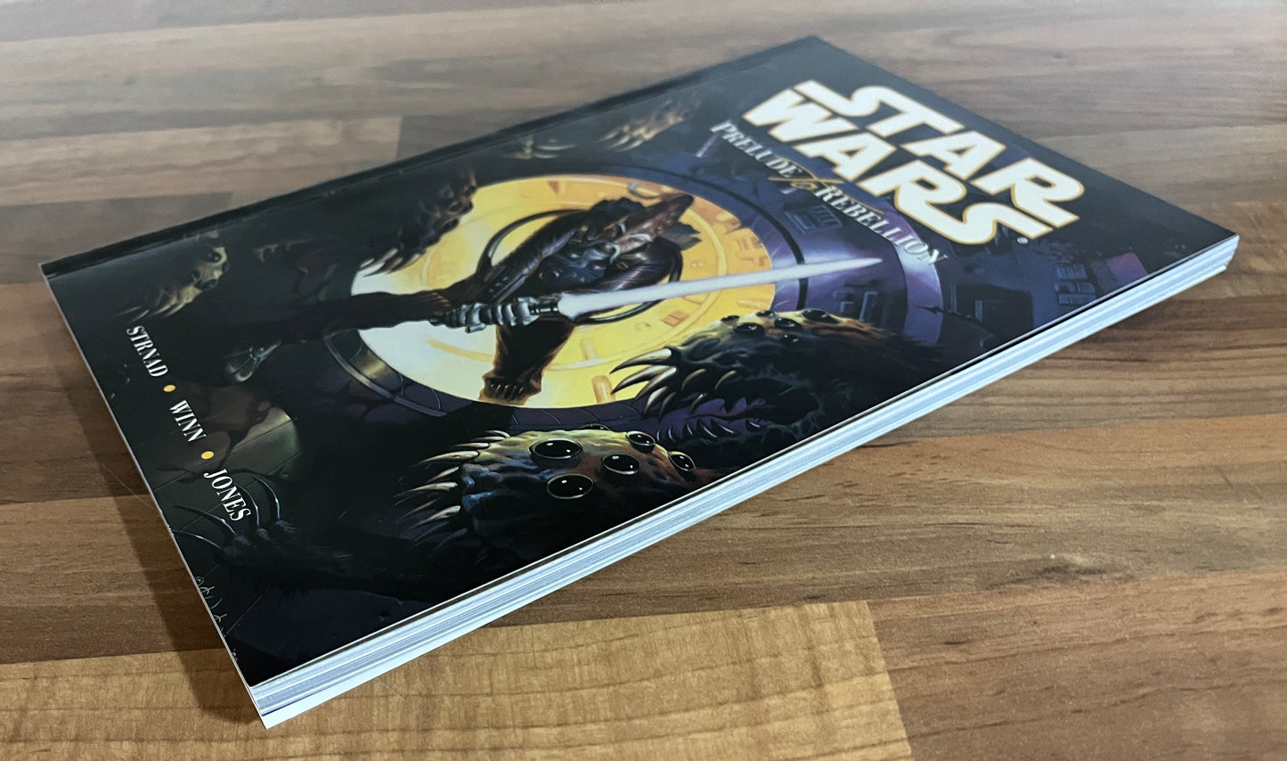 Star Wars: Prelude to Rebellion Graphic Novel - Jan Strnad 1st Print. 2000 Dark Horse