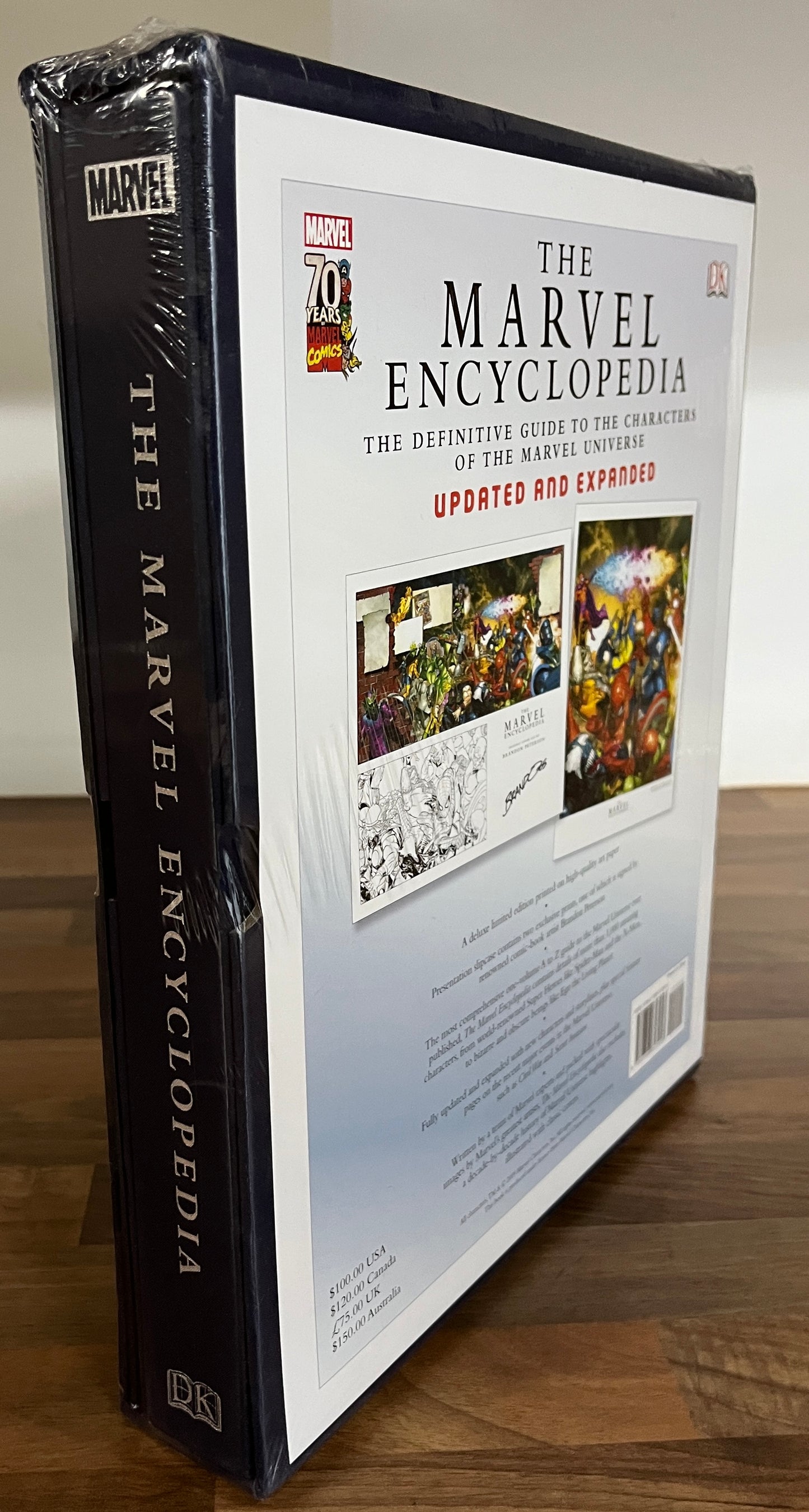 *RARE* The Marvel Encyclopedia, Definitive Guide to the Characters of the Marvel Universe, Updated, Expanded Deluxe Limited Set