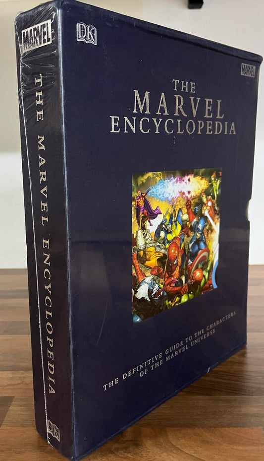 *RARE* The Marvel Encyclopedia, Definitive Guide to the Characters of the Marvel Universe, Updated, Expanded Deluxe Limited Set