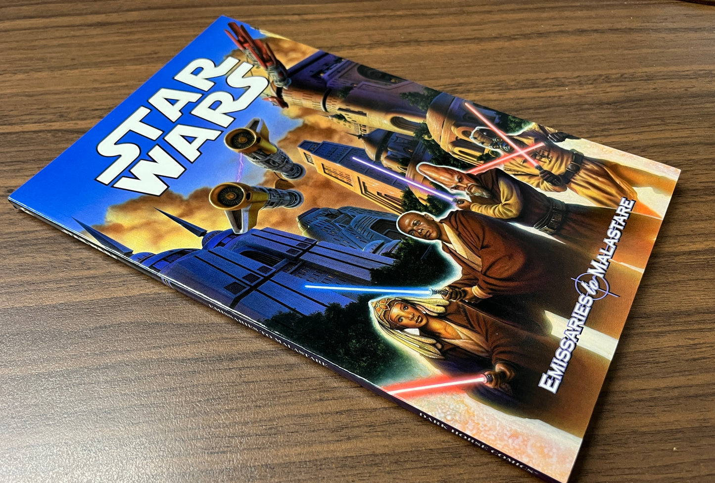 Star Wars Emissaries of Malastare Graphic Novel, 2001, 1st Print Dark Horse MINT