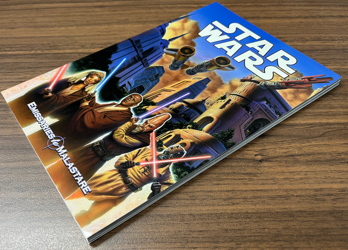 Star Wars Emissaries of Malastare Graphic Novel, 2001, 1st Print Dark Horse MINT