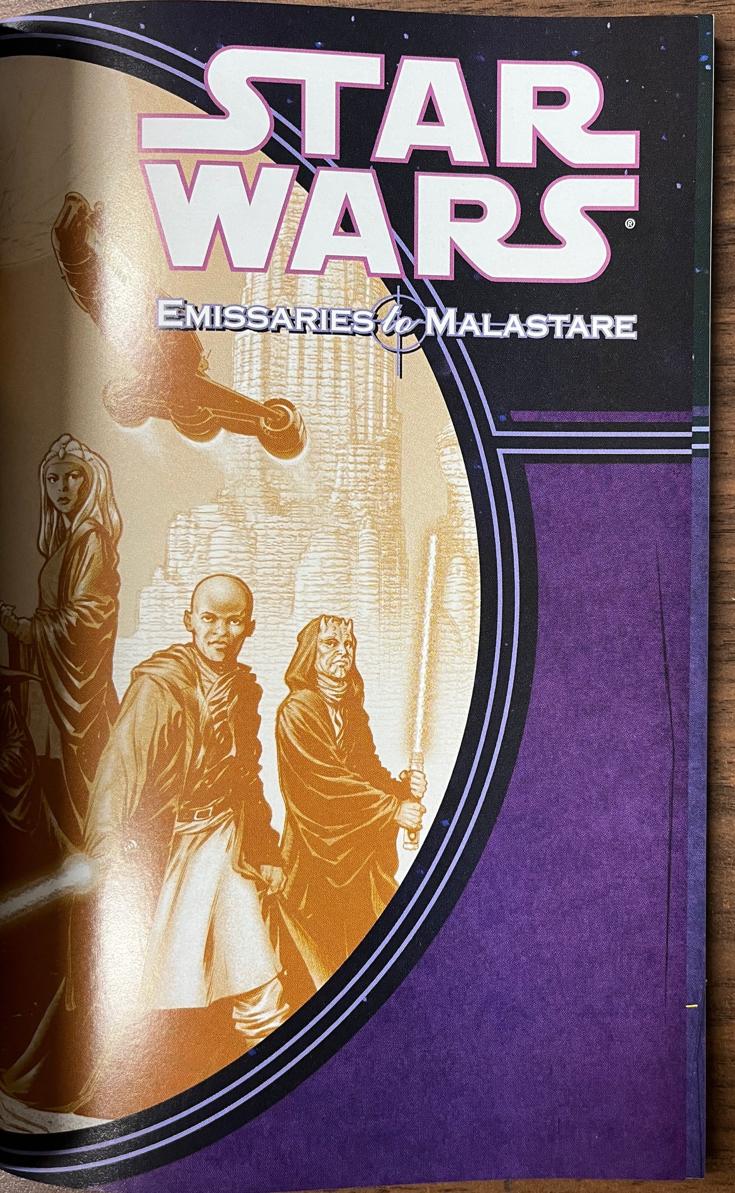 Star Wars Emissaries of Malastare Graphic Novel, 2001, 1st Print Dark Horse MINT